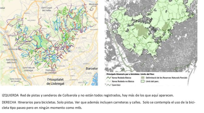 con el pepnat, quieren hacer desaparecer el btt / mtb de collserola.